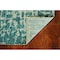 Homeroots 47 x 31 in. Teal Polypropylene Rug 375198 - alternate 4